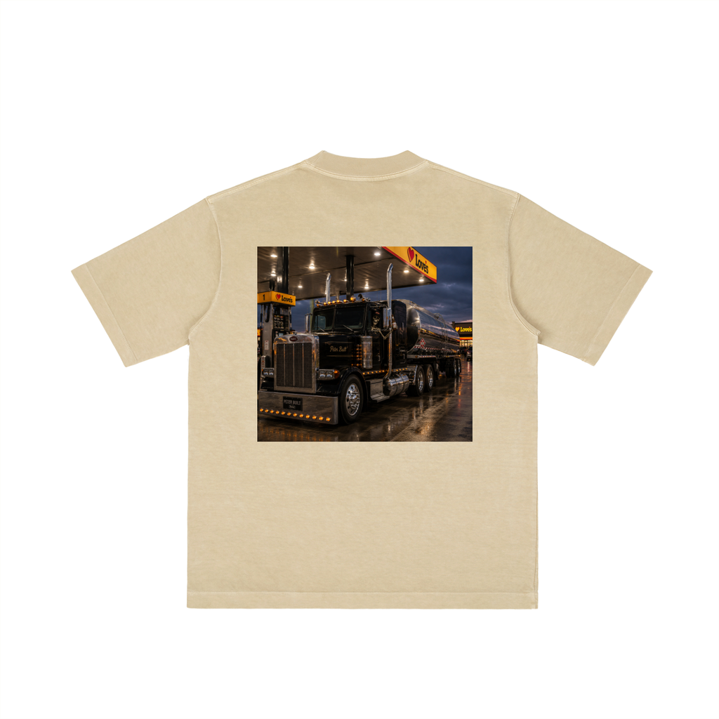 Vintage Wash Drop Shoulder T-shirt