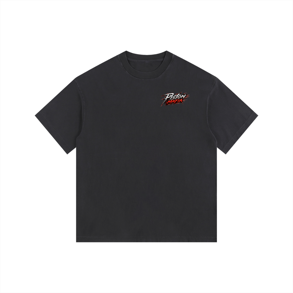 Vintage Washed Oversized Cotton T-Shirt