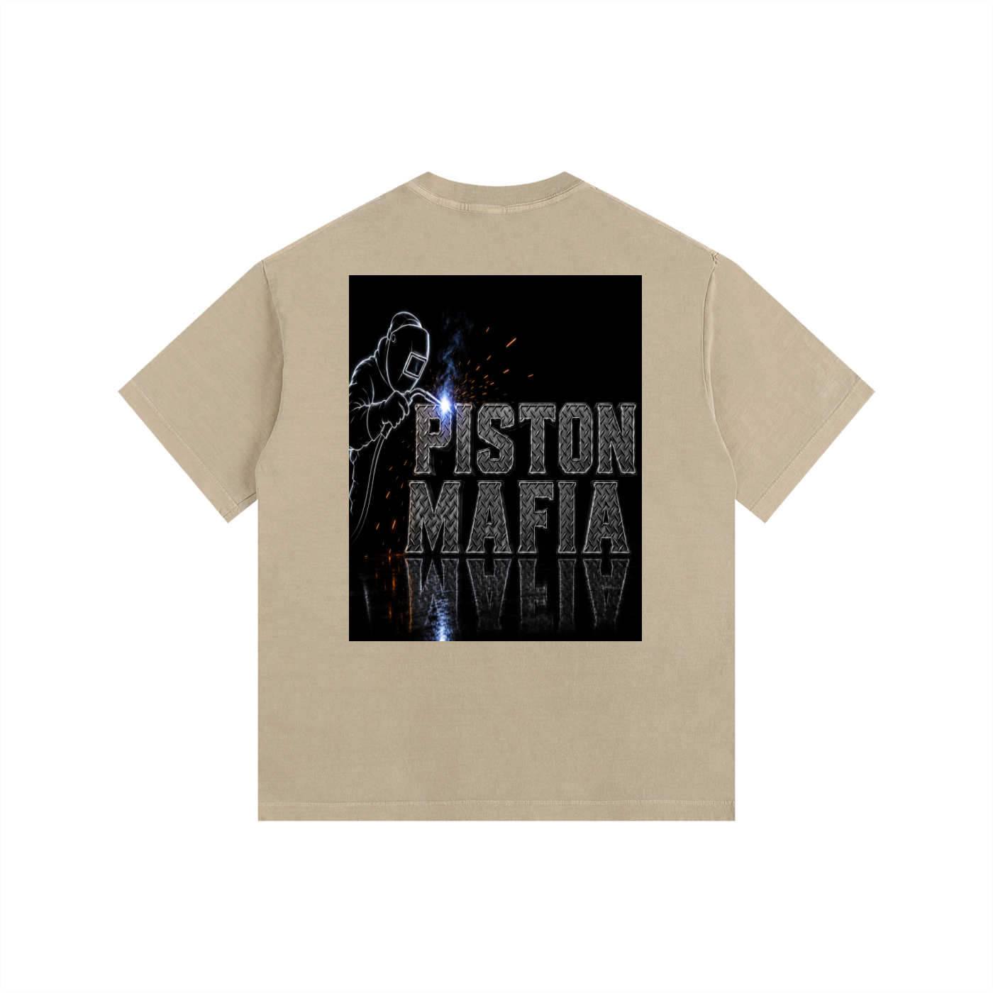 Vintage Washed Oversized Cotton T-Shirt