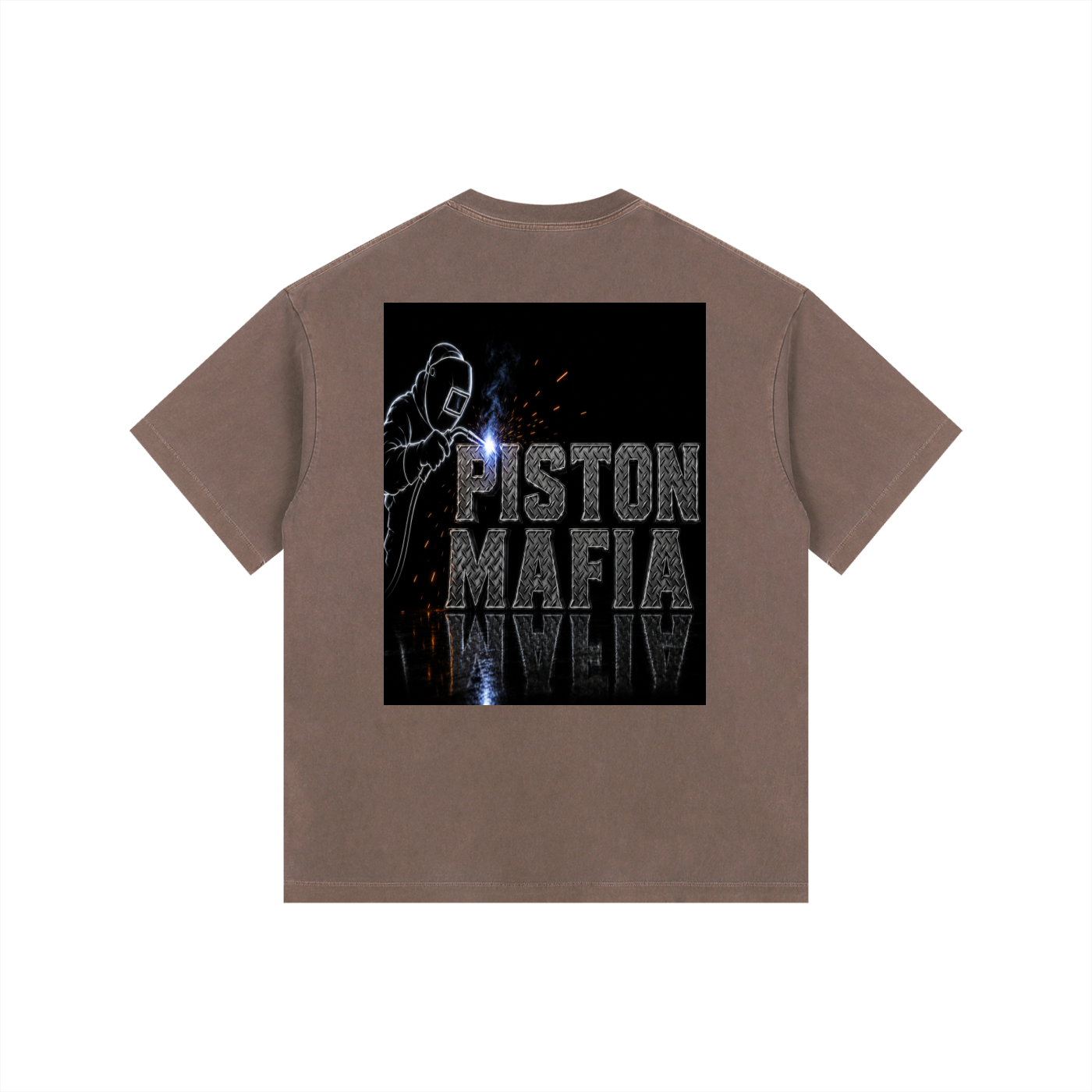 Vintage Washed Oversized Cotton T-Shirt