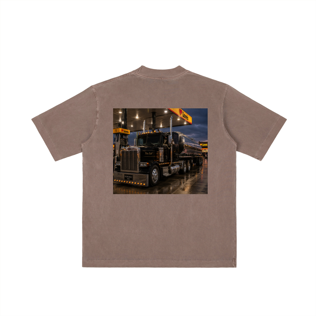 Vintage Wash Drop Shoulder T-shirt