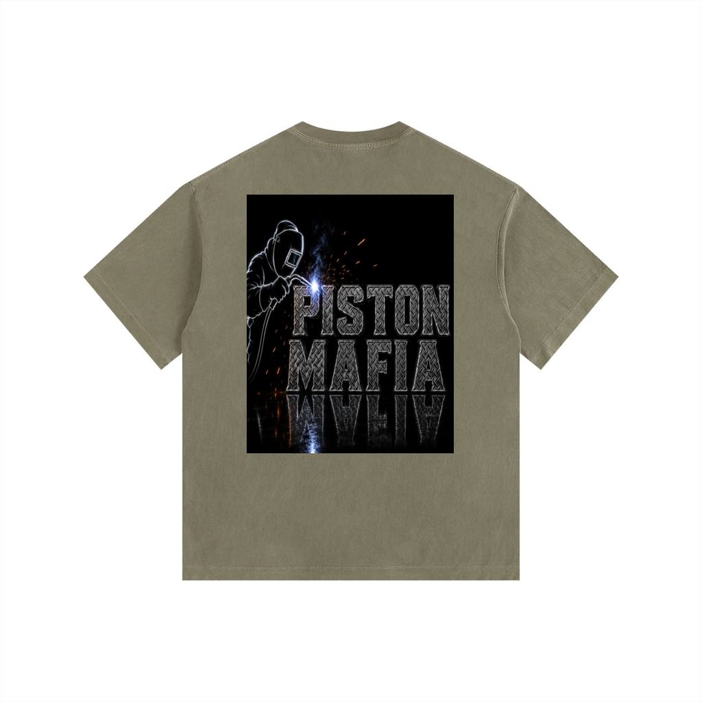 Vintage Washed Oversized Cotton T-Shirt