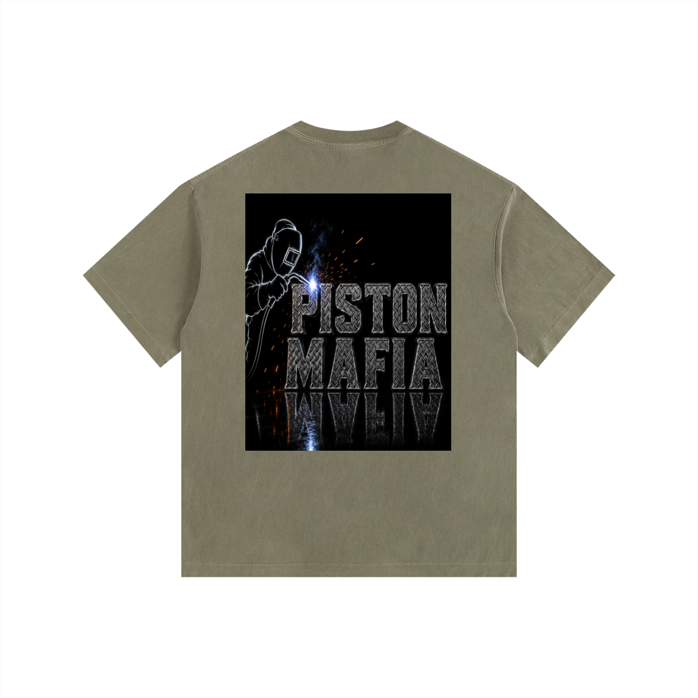 Vintage Washed Oversized Cotton T-Shirt