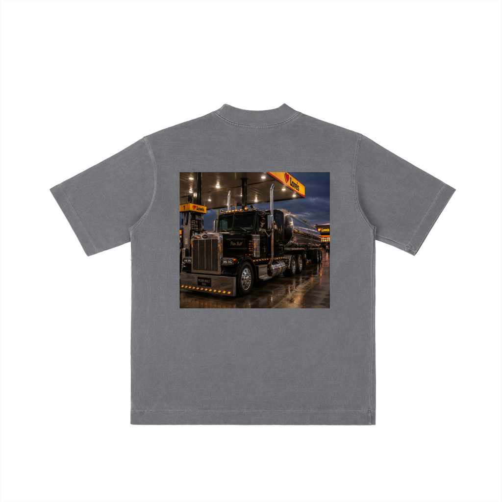 Vintage Wash Drop Shoulder T-shirt