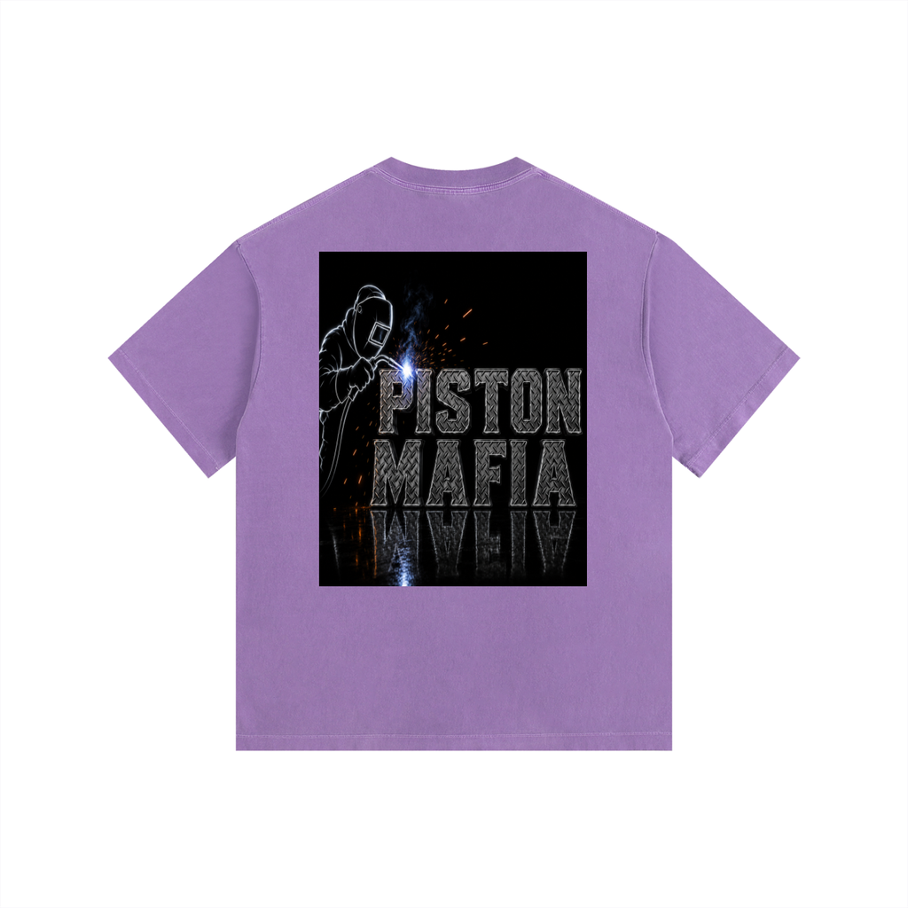 Vintage Washed Oversized Cotton T-Shirt