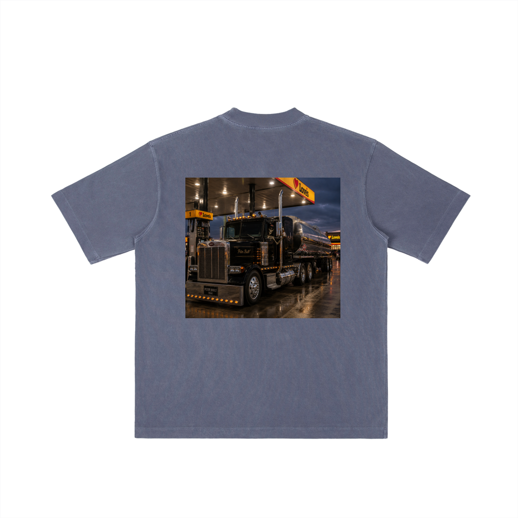 Vintage Wash Drop Shoulder T-shirt
