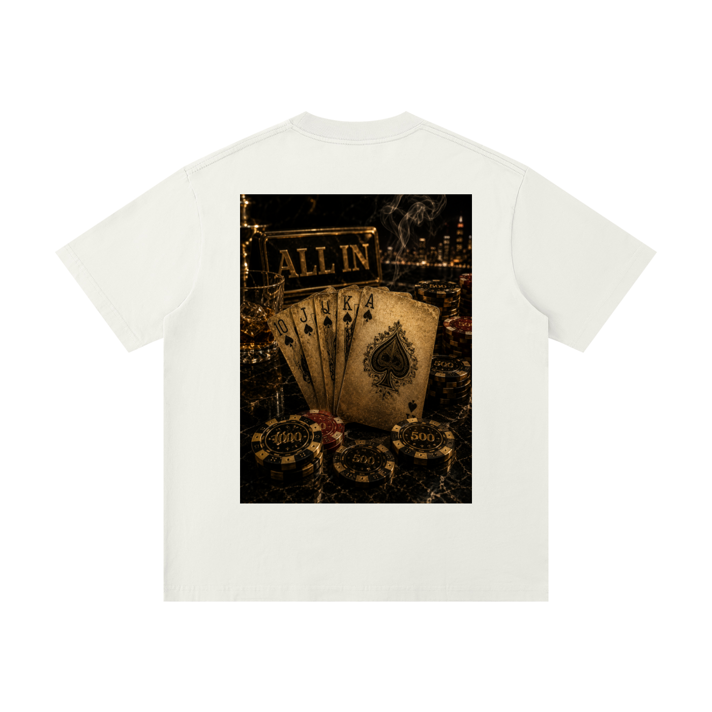 Unisex Loose Drop Shoulder T-Shirt