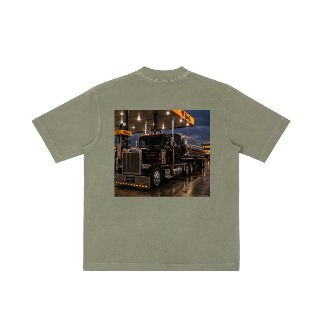 Vintage Wash Drop Shoulder T-shirt