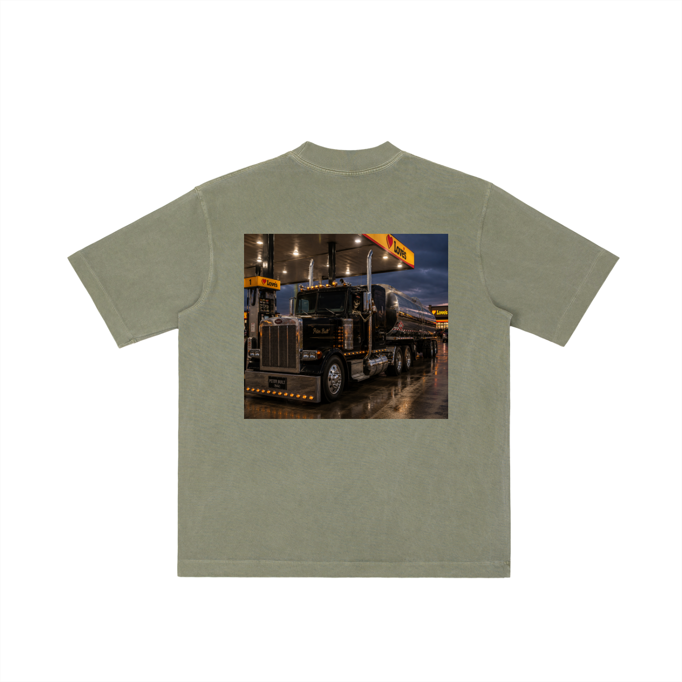 Vintage Wash Drop Shoulder T-shirt