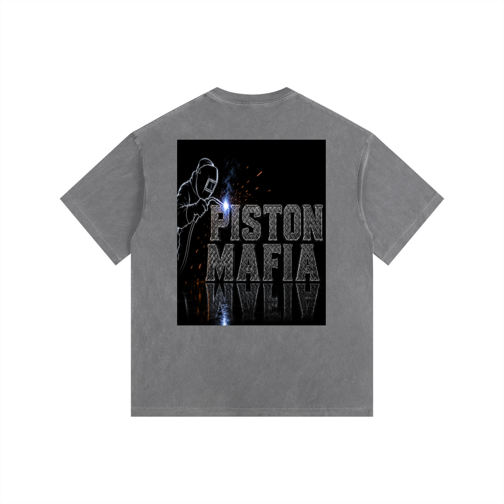 Vintage Washed Oversized Cotton T-Shirt