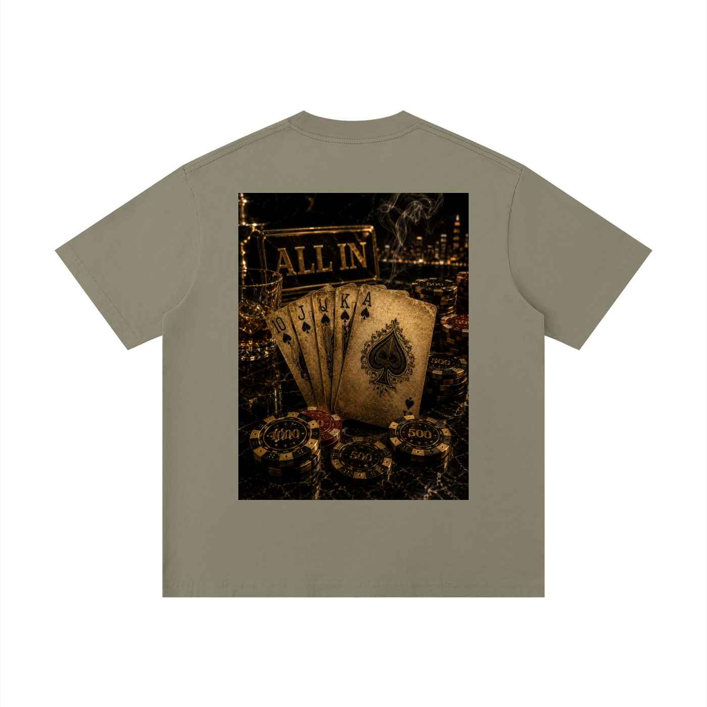 Unisex Loose Drop Shoulder T-Shirt